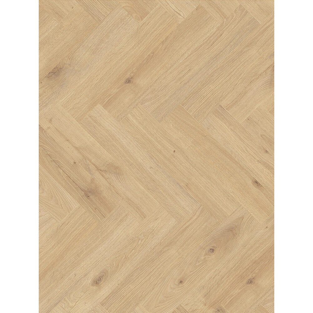 Classen Herringbone Manor 62704, stejar nisipiu în spic Parchet laminat Classen Herringbone Manor 62704 în spic, stejar natural deschis, nisipiu, vedere de sus