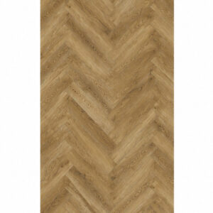 Parchet laminat Classen Herringbone Ville 63263 în spic, stejar maro-auriu cu tonuri variate, vedere de sus