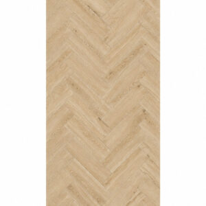 Parchet laminat Classen Herringbone Ville 63266 în spic, stejar deschis bej cu fibră fină, vedere de sus