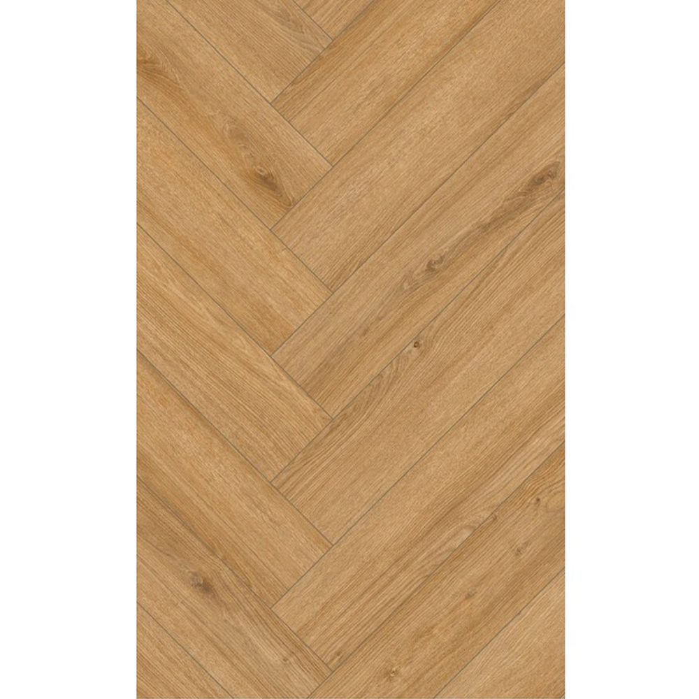 Classen Herringbone Ville 63271, stejar miere în spic Parchet laminat Classen Herringbone Ville 63271 în spic, stejar auriu în ton de miere, vedere de sus