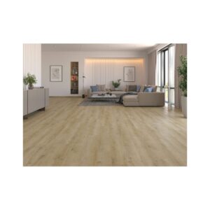 Classen Life 64976 montat într-un living mare, cu canapea de colț și ferestre înalte