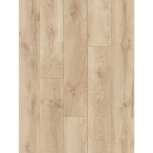 Parchet laminat Classen Stars 67165, plăci cu decor de lemn crem deschis cu noduri, vedere de sus