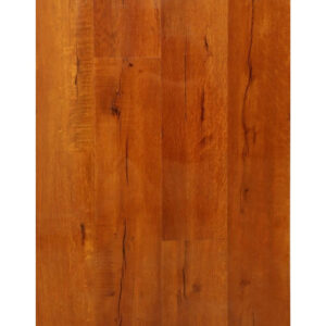Parchet laminat New Forest Lucios 1577832, plăci în decor de lemn aramiu rustic, cu crăpături fine, vedere de sus