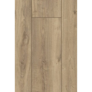 Parchet laminat Oak Cannes 1214, plăci lungi cu decor de lemn nisipiu cu noduri, vedere de sus