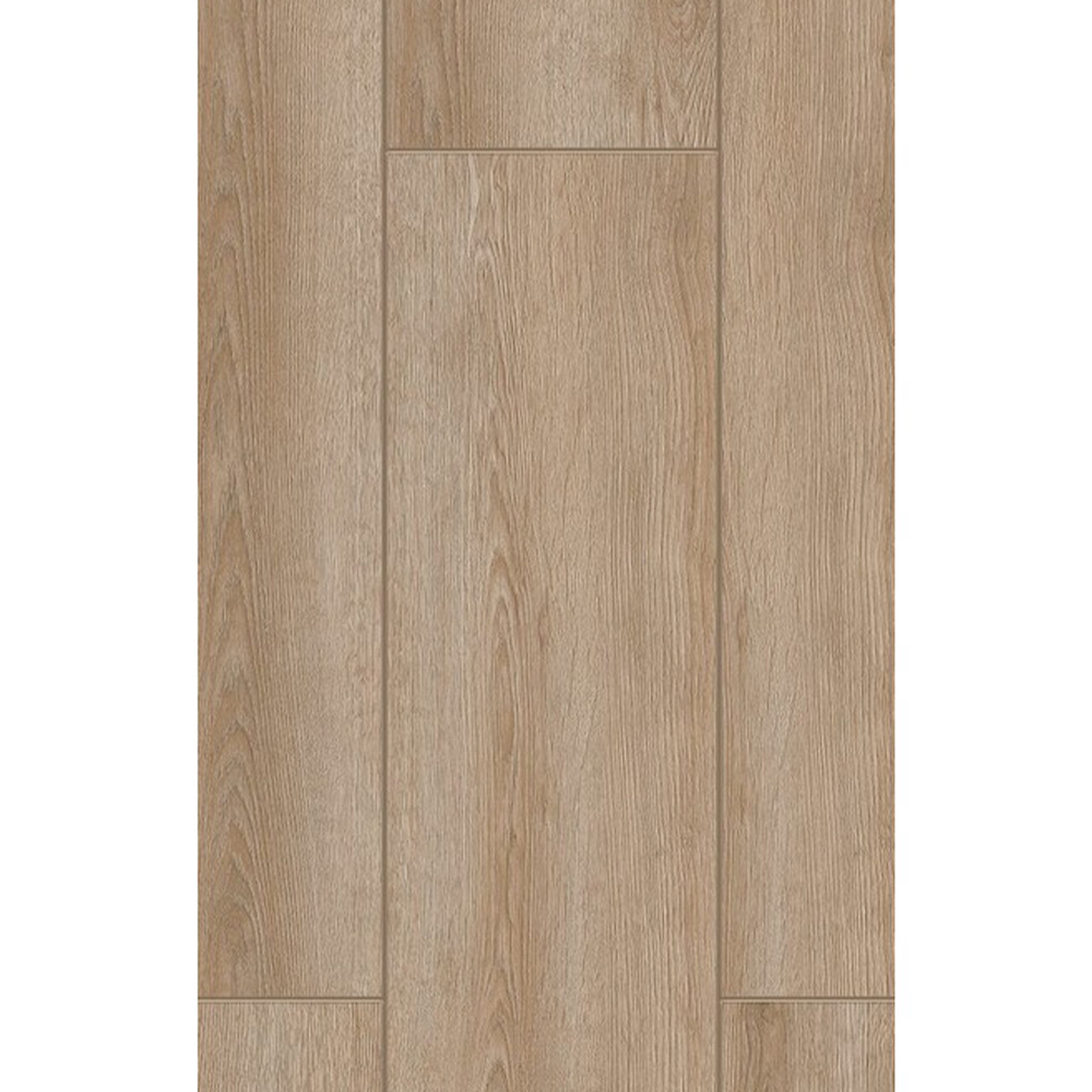 Oak Valencia 1204, lemn bej natural, decor Parchet laminat Oak Valencia 1204, plăci lungi cu decor de lemn bej natural și fibră dreaptă, vedere de sus