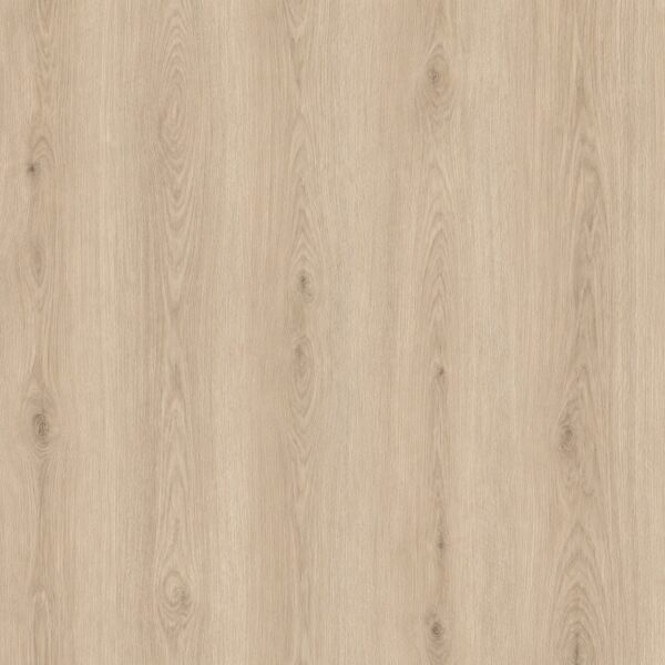 Parchet SPC Eco 881817 cu decor de stejar natural deschis și noduri mici, vedere de aproape