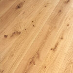 Parchet ifloor Stejar Rustic 190 în perspectivă, plăci deschise cu multe noduri