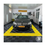Pardoseală modulară pentru garaj și Ateliere detailing - negru — imaginea 4