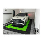 Pardoseală modulară pentru garaj și Ateliere detailing - verde — imaginea 3
