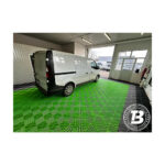 Pardoseală modulară pentru garaj și Ateliere detailing - verde — imaginea 5