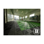 Pardoseală modulară pentru garaj și Ateliere detailing - verde — imaginea 6