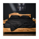 Pat lemn masiv stejar RANGER180cmx 200 cm, lucrat manual design autentic, calitate premium — imaginea 6