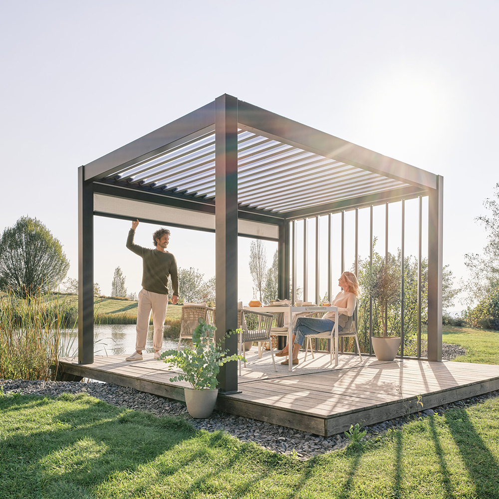 pergola din aluminiu