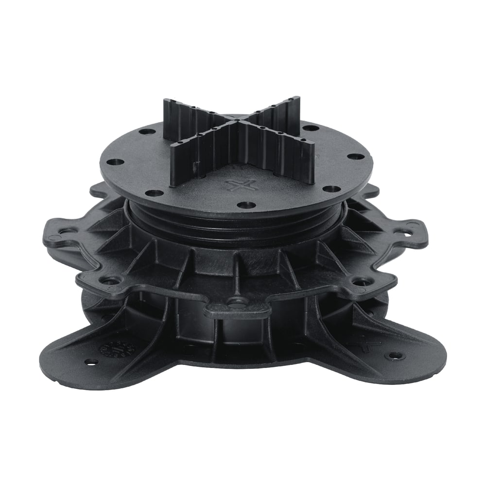 Picior reglabil Lifto pentru dale de piatră, 50–80 mm, cu cruce distanțier pe capul rotund pentru rosturile dintre dale Picior reglabil Lifto pentru dale de piatră, 50–80 mm, cu cruce distanțier pe capul rotund pentru rosturile dintre dale