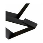 Picior metal tip W, negru — imaginea 4