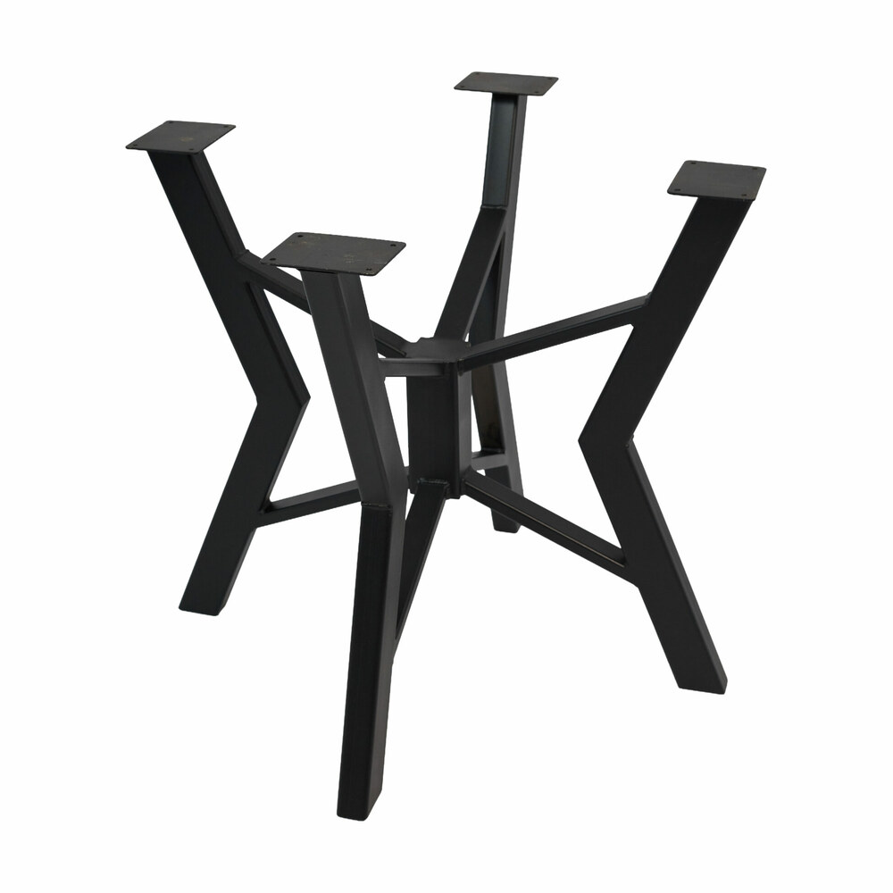 Picior metalic SteelRound pentru masă rotundă, 800x800x720 mm – negru Picior metalic SteelRound pentru masă rotundă, 800x800x720 mm – negru