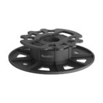 Picior reglabil Eurotec pentru terasă, pentru înălțimi de 35–60 mm, jos, cu capul de sprijin aproape de talpă
