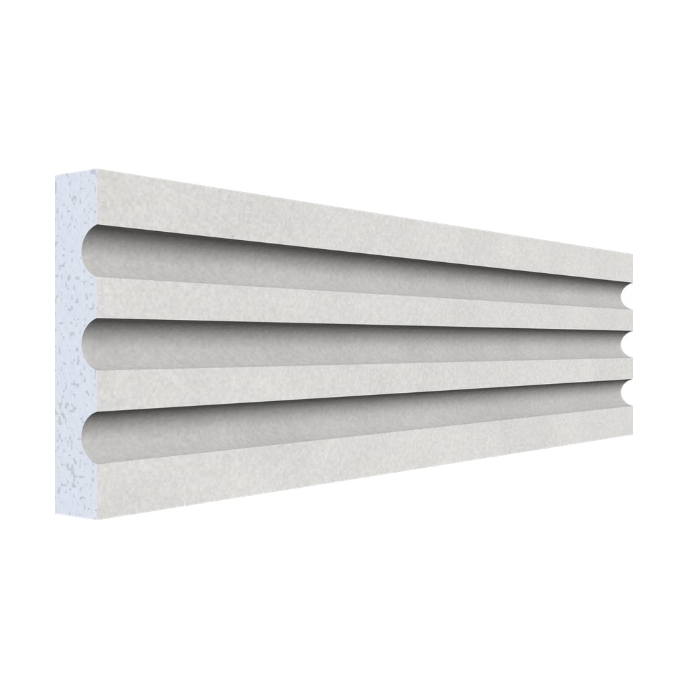 Pilastru canelat polistiren Z10 (A-203), 200 x 12,5 x 2,5 cm Pilastru canelat polistiren A-203, 200 x 12,5 x 2,5 cm, pentru fațadă