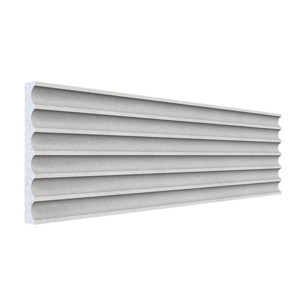 Pilastru canelat polistiren Z28 (A-309), 200 x 19 x 2,5 cm Pilastru canelat polistiren A-309, 200 x 19 x 2,5 cm, pentru fațadă