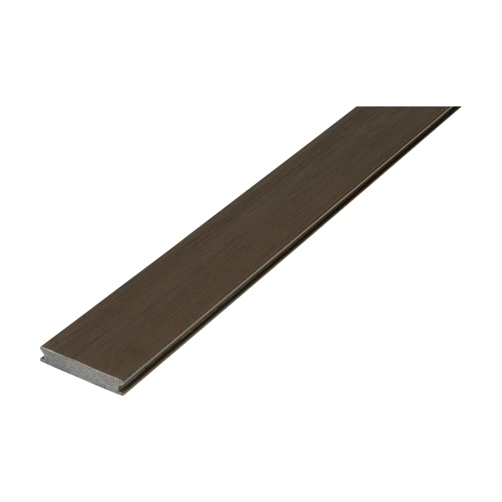 Placă UPM ProFi Piazza Pro Brazilian Walnut, maro închis cu desen de lemn, cu profilul plin și canturile pentru cleme la capăt Placă UPM ProFi Piazza Pro Brazilian Walnut, maro închis cu desen de lemn, cu profilul plin și canturile pentru cleme la capăt