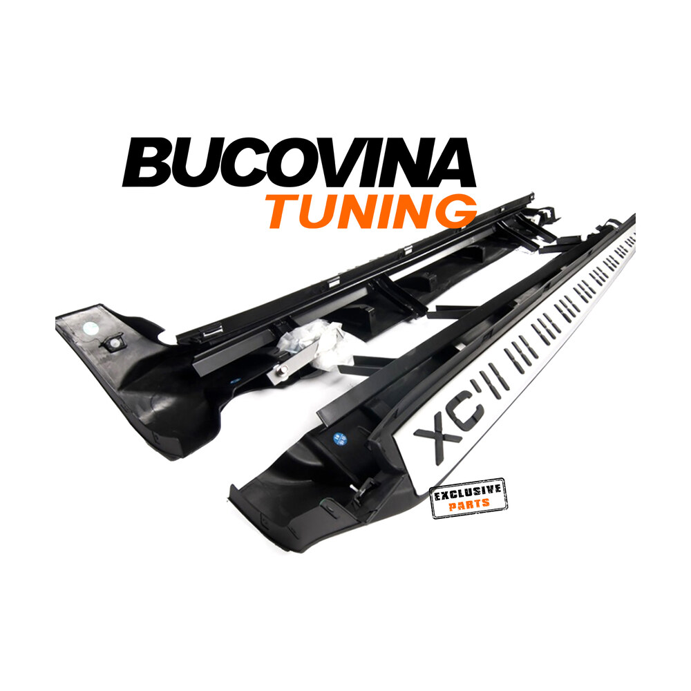 Praguri laterale aluminiu compatibile cu Volvo XC60 (08-17) Praguri laterale aluminiu compatibile cu Volvo XC60 (08-17)