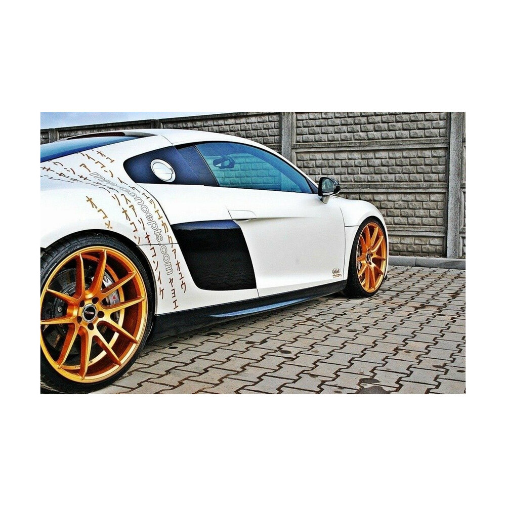 Praguri laterale compatibile cu Audi R8 (06-15) Maxton Design Praguri laterale compatibile cu Audi R8 (06-15) Maxton Design