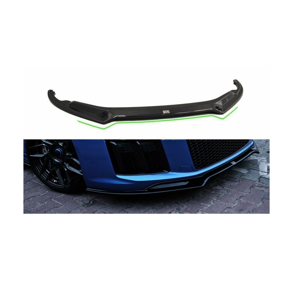 Prelungire bară față compatibilă cu Audi R8 4S (15-18) Maxton Design Prelungire bară față compatibilă cu Audi R8 4S (15-18) Maxton Design