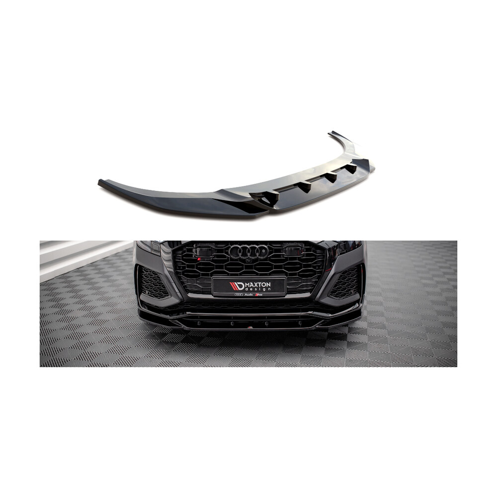 Prelungire bară față compatibilă cu Audi RSQ8 (19-22) V.2 Maxton Design Prelungire bară față compatibilă cu Audi RSQ8 (19-22) V.2 Maxton Design