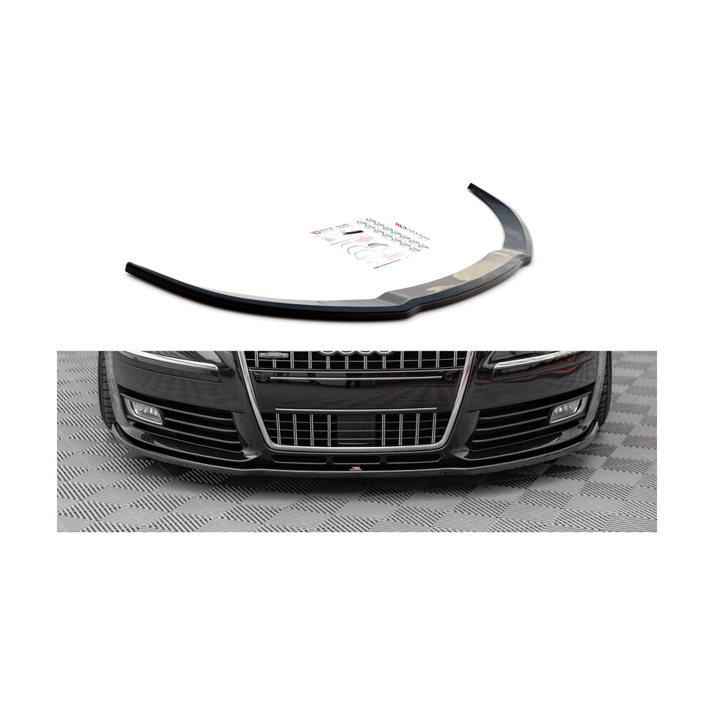 Prelungire bară față compatibilă cu Audi S8 D3 (06-10) Maxton Design Prelungire bară față compatibilă cu Audi S8 D3 (06-10) Maxton Design