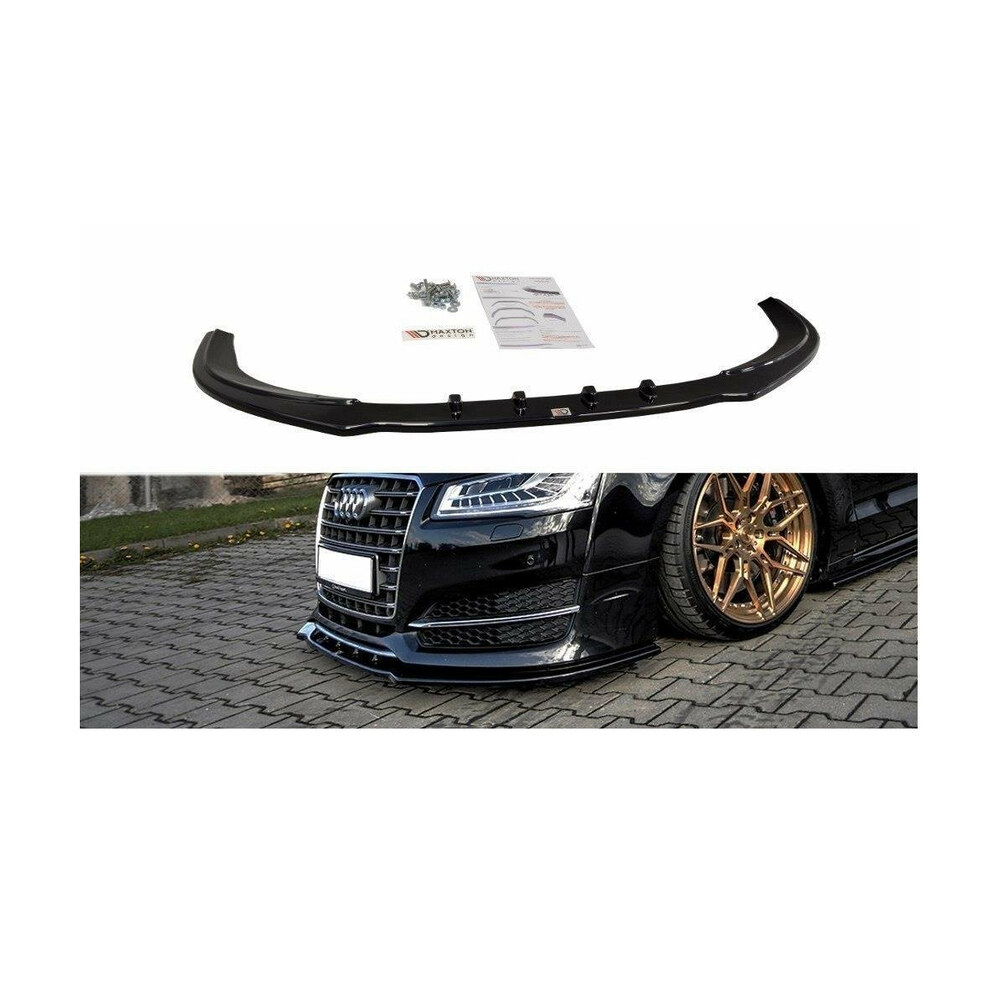 Prelungire bară față compatibilă cu Audi S8 D4 4H facelift (14-18) Maxton Design Prelungire bară față compatibilă cu Audi S8 D4 4H facelift (14-18) Maxton Design