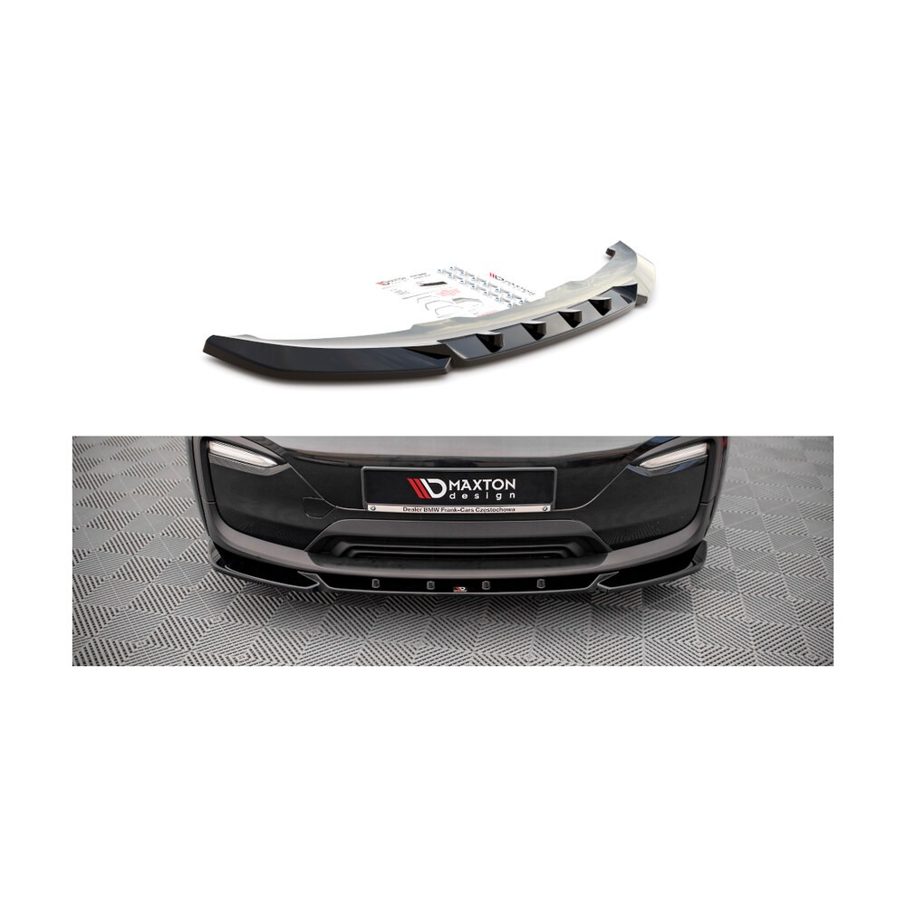 Prelungire bară față compatibilă cu BMW I3 (17-22) V.1 Maxton Design Prelungire bară față compatibilă cu BMW I3 (17-22) V.1 Maxton Design