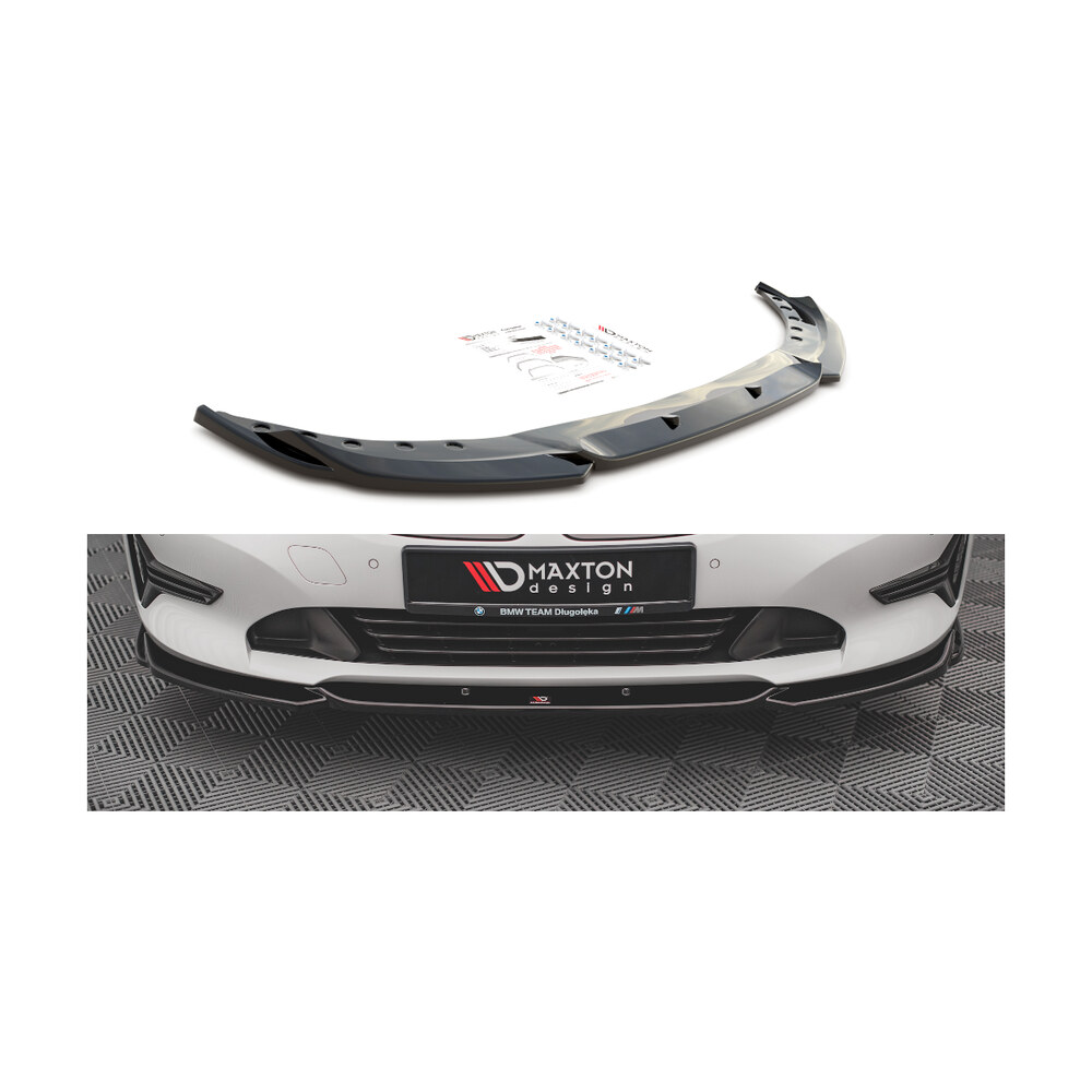 Prelungire bară față compatibilă cu BMW Seria 3 G20 (după 2018) V2 Maxton Design Prelungire bară față compatibilă cu BMW Seria 3 G20 (după 2018) V2 Maxton Design