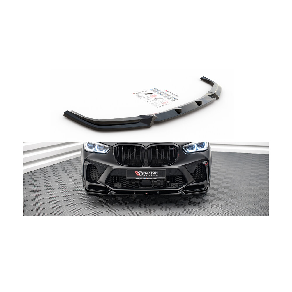 Prelungire bară față compatibilă cu BMW X5M F95 (18-22) Maxton Design Prelungire bară față compatibilă cu BMW X5M F95 (18-22) Maxton Design