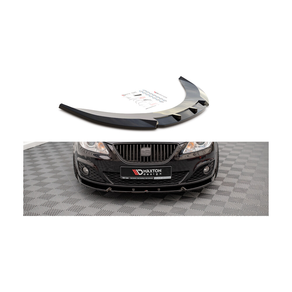 Prelungire bară față compatibilă cu Seat Exeo (08-13) V.1 Maxton Design Prelungire bară față compatibilă cu Seat Exeo (08-13) V.1 Maxton Design