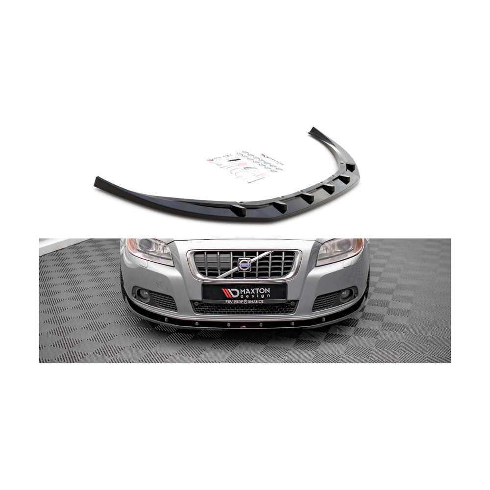 Prelungire bară față compatibilă cu Volvo V70 (07-13) Maxton Design Prelungire bară față compatibilă cu Volvo V70 (07-13) Maxton Design