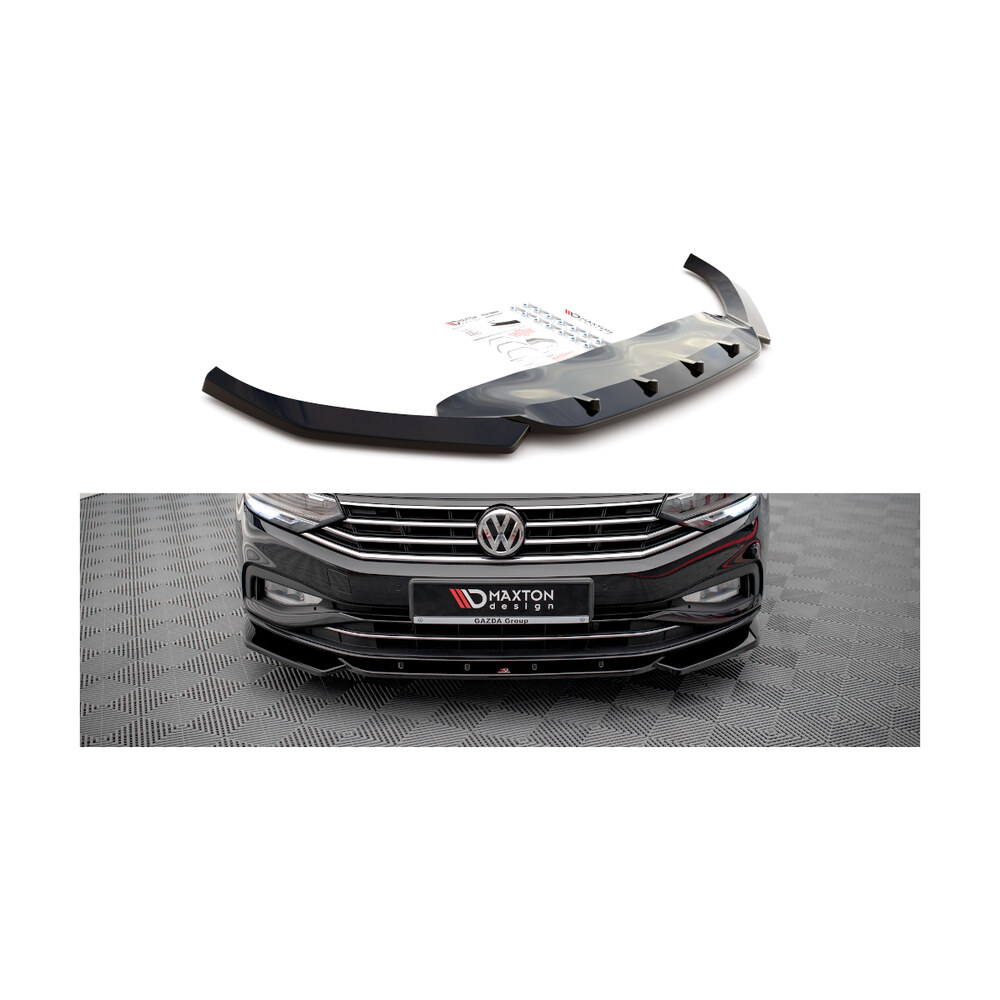 Prelungire bară față compatibilă cu VW Passat B8 (19-22) Maxton Design Prelungire bară față compatibilă cu VW Passat B8 (19-22) Maxton Design