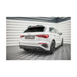 Prelungire bară spate compatibilă cu Audi S3 8Y (20-23) Maxton Design — imaginea 3