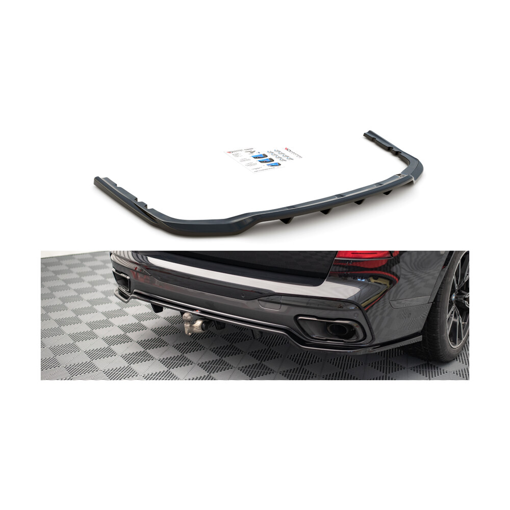 Prelungire bară spate compatibilă cu BMW X7 G07 Pachet M (18-22) Maxton Design Prelungire bară spate compatibilă cu BMW X7 G07 Pachet M (18-22) Maxton Design