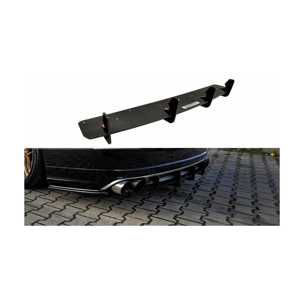 Prelungire Centrală Bară spate compatibilă cu Audi S8 D4 (14-18) Maxton Design Prelungire Centrală Bară spate compatibilă cu Audi S8 D4 (14-18) Maxton Design