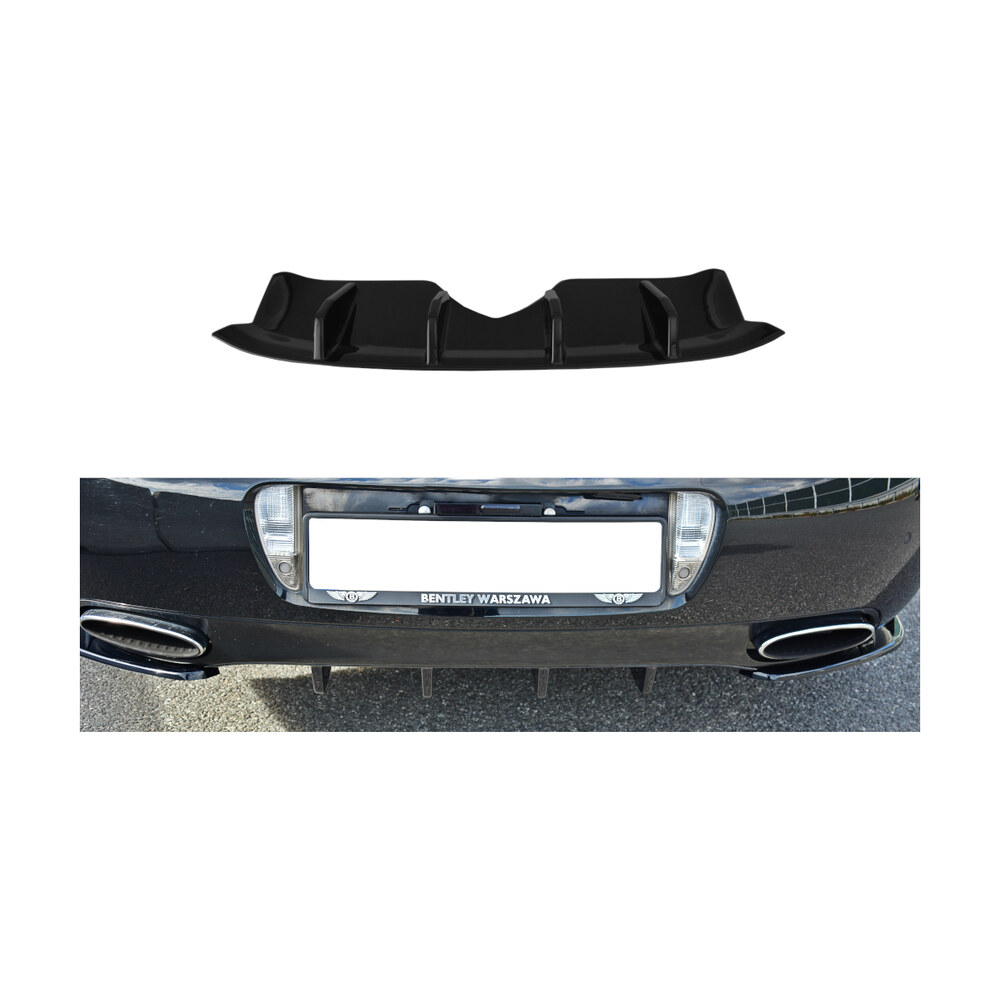 Prelungire difuzor bară spate compatibilă cu Bentley Continental GT (09-12) Maxton Design Prelungire difuzor bară spate compatibilă cu Bentley Continental GT (09-12) Maxton Design