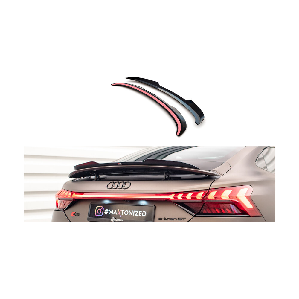Prelungire eleron compatibilă cu Audi E-Tron GT/GT RS (21-23) Maxton Design Prelungire eleron compatibilă cu Audi E-Tron GT/GT RS (21-23) Maxton Design