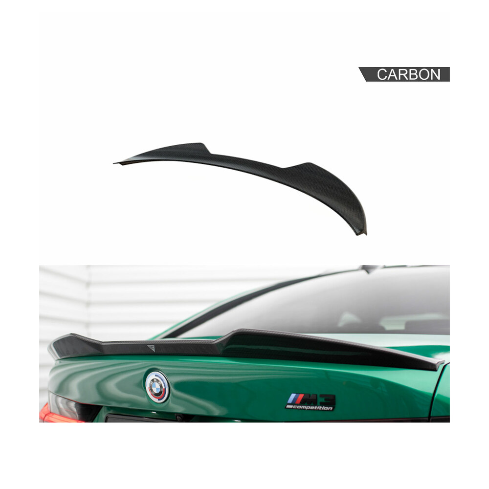 Prelungire eleron compatibilă cu BMW M3 G80 (21-23) Carbon Maxton Design Prelungire eleron compatibilă cu BMW M3 G80 (21-23) Carbon Maxton Design