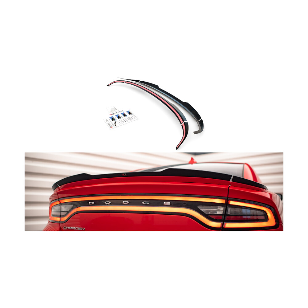 Prelungire eleron compatibilă cu Dodge Charger RT (14-22) Maxton Design Prelungire eleron compatibilă cu Dodge Charger RT (14-22) Maxton Design