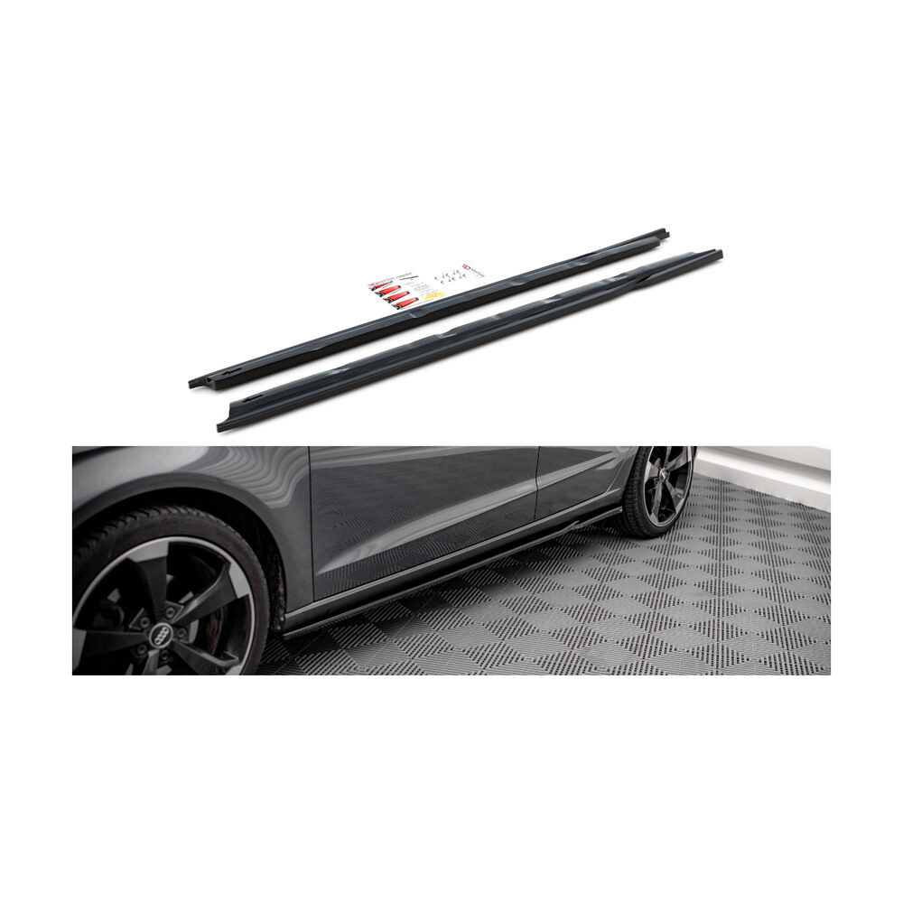 Prelungiri praguri compatibile cu Audi A3 Sportback (13-16) Maxton Design Prelungiri praguri compatibile cu Audi A3 Sportback (13-16) Maxton Design