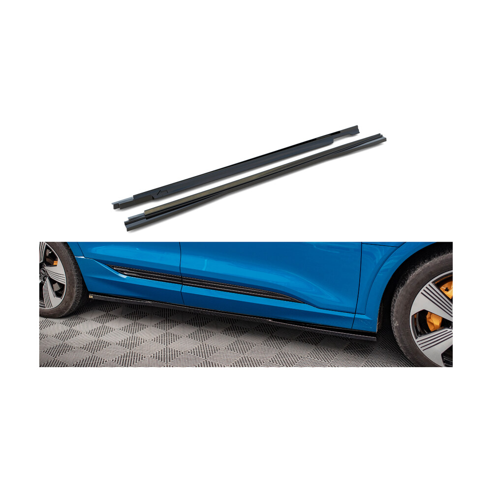 Prelungiri praguri compatibile cu Audi Q4 E-Tron (18-22) Maxton Design Prelungiri praguri compatibile cu Audi Q4 E-Tron (18-22) Maxton Design