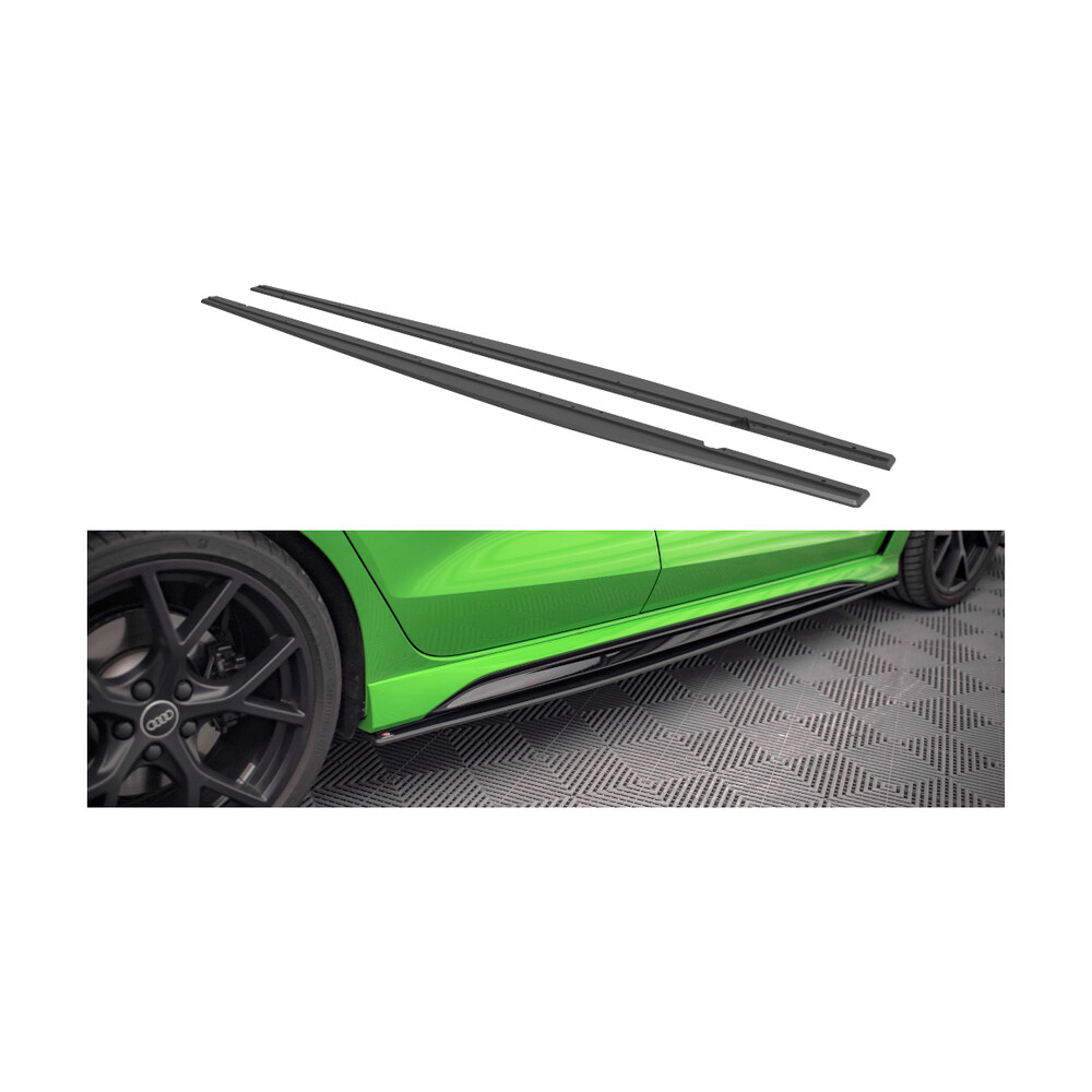Prelungiri praguri compatibile cu Audi RS3 8Y (20-23) Maxton Design (cod AURS38YSCNC-SD1B) Prelungiri praguri compatibile cu Audi RS3 8Y (20-23) Maxton Design (cod AURS38YSCNC-SD1B)