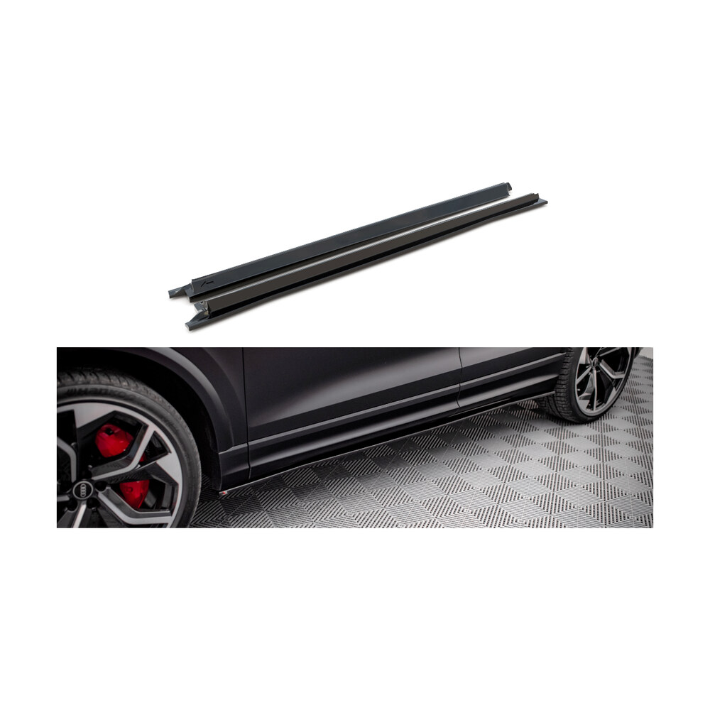 Prelungiri praguri compatibile cu Audi RSQ8 (19-22) Maxton Design Prelungiri praguri compatibile cu Audi RSQ8 (19-22) Maxton Design