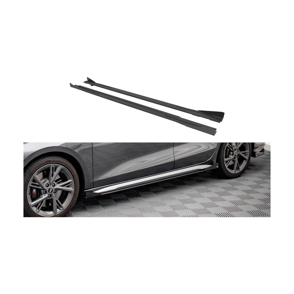 Prelungiri praguri compatibile cu Audi S3 8Y (20-23) Maxton Design Prelungiri praguri compatibile cu Audi S3 8Y (20-23) Maxton Design