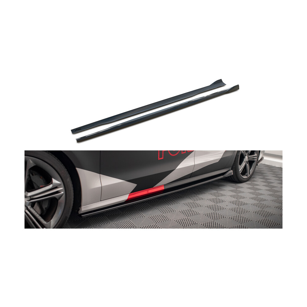 Prelungiri praguri compatibile cu Audi S8 D4 (12-15) V.2 Maxton Design Prelungiri praguri compatibile cu Audi S8 D4 (12-15) V.2 Maxton Design