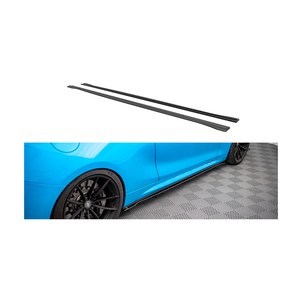 Prelungiri praguri compatibile cu BMW M2 F87 (16-20) Maxton Design Prelungiri praguri compatibile cu BMW M2 F87 (16-20) Maxton Design